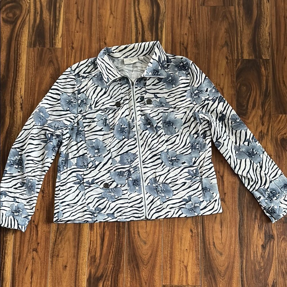 Studio Works Zebra Print Women's jacket.